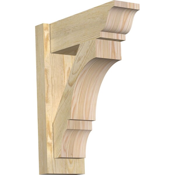 Ekena Millwork Balboa Rough Sawn Traditional Outlooker, Douglas Fir, 6"W x 16"D x 20"H OUT06X16X20BOA01RDF - main